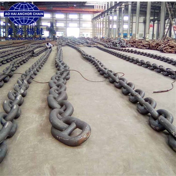 船用锚链-船用锚链生产厂家-锚链工厂-江苏奥海锚链